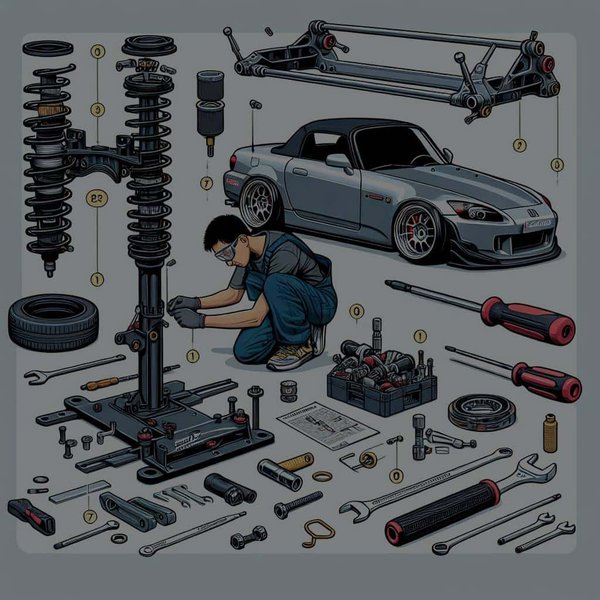 How to Install a Front Strut Tower Brace on a Honda S2000 for Better Cornering?