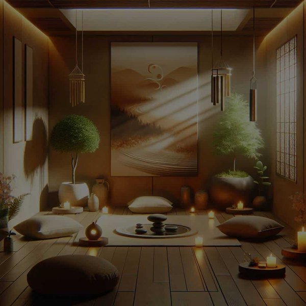 How to Create a Meditation Space with Elements of Nature Indoors?